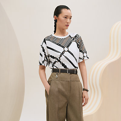 マイクロTシャツ 《ボルデュック・チェック》 | Hermès マイクロTシャツ 《ボルデュック・チェック》 | Hermès