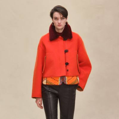 エルメス　ショートコート　赤 コート - レディス, ウェア, コート＆ジャケット | Hermès - エルメス