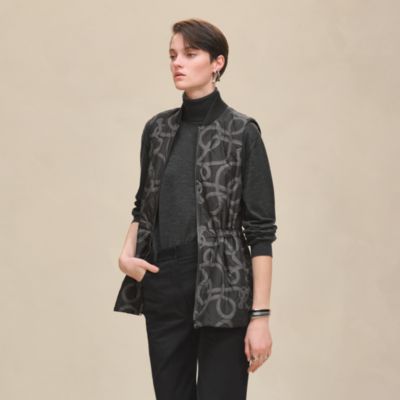 【新品未使用】エルメス　25秋冬新作　ブルゾン　カーディガン　Hポケット ☆秋冬のお洒落に☆】HERMES ブルゾン (HERMES/ブルゾン