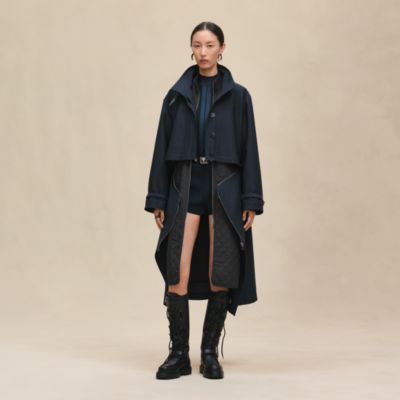 ウィンドブレーカー - ブラック | Hermès - エルメス-公式サイト