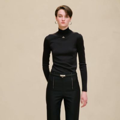 エルメス　パンツ　黒　サイズ56(LLくらい) エルメス パンツ 黒 サイズ56(LLくらい)