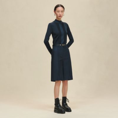 ロングスリーブニット - ブルー | Hermès - エルメス-公式サイト