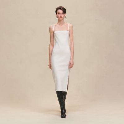 ノースリーブドレス 《パルフロワ・リミックス》プリント - ブルー