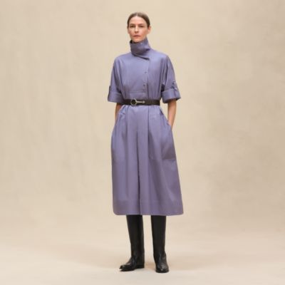 Hermes エルメスプレタ シルク鈴ウエストデザインスカート Hermes