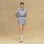 Short dress, bleu denim