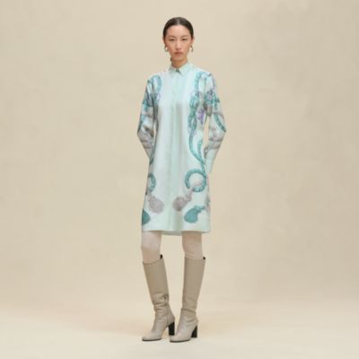 フリュイドバイアススカート 《パルフロワ・リミックス》プリント