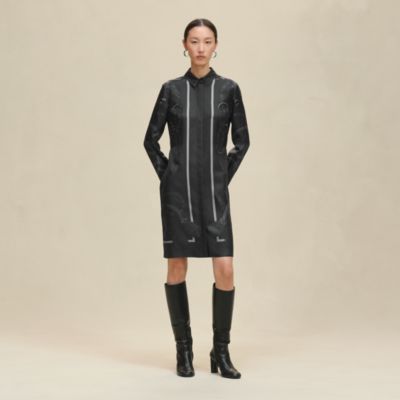 エルメス新品25秋冬新作フリュイドバイアススカート,パルフロワ・リミックス38 フリュイドバイアススカート-《