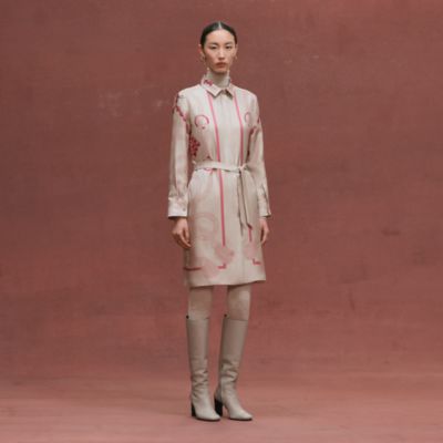 フリュイドバイアススカート 《パルフロワ・リミックス》プリント