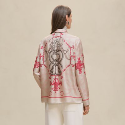 トップス Hermes HERMES - 美品 Vintage エルメス HERMES シャツ ブラウス ロング