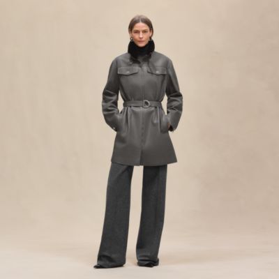 キルティングコート - ブラック | Hermès - エルメス-公式サイト