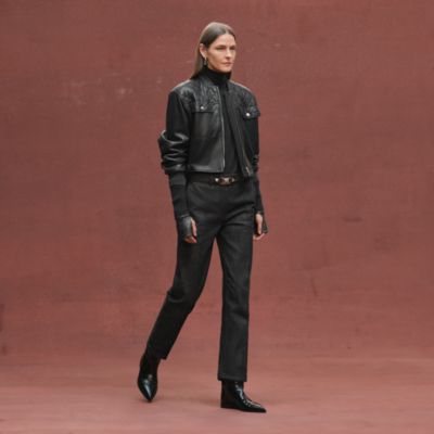 Leather - Hermès Women's Coats and Jackets | Hermès USA