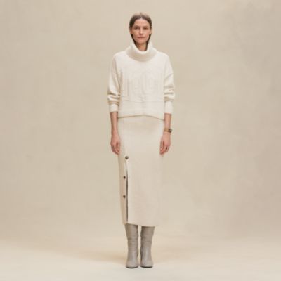 HERMESエルメスパンツ　ニット ハイウエスト 楽天市場】HERMES エルメス スウェットパンツ Run H ラン