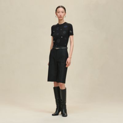 ノースリーブニット - ブラック | Hermès - エルメス-公式サイト