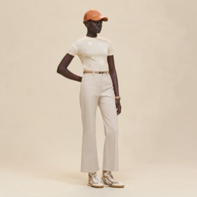 ショートスリーブニット 《キャンディ・リブリス》モチーフ - ブラック