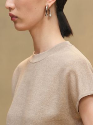 Short-sleeve sweater, View: Worn, worn, view 5 of 7