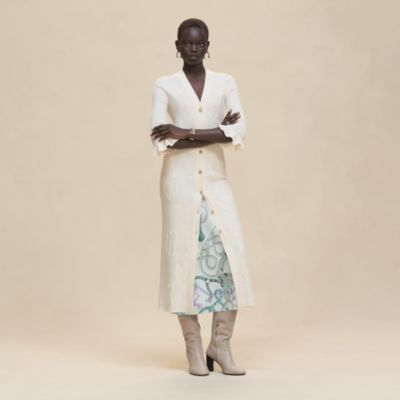 ショートスリーブニット 《パルフロワ・リミックス》モチーフ