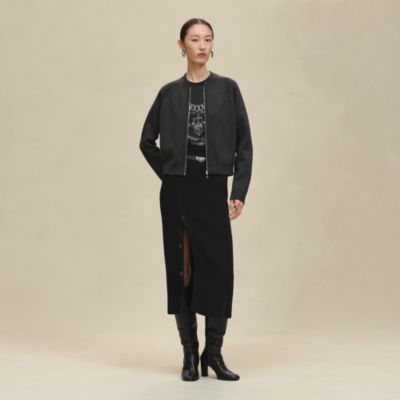 HERMÈS ブラック ノースリーブニット 36 ノースリーブニット - ブラック | Hermès - エルメス-公式サイト