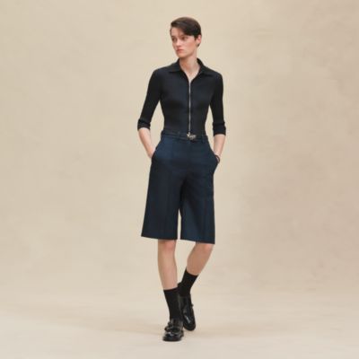 トップス HERMES by margiela silk Cardigan black トップス HERMES by margiela silk Cardigan black $_57.JPG