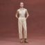 Zipped cardigan, blanc naturel