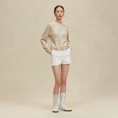 エルメス アイボリーニット Lサイズ レディス, ウェア, ニット＆ツイルレーヌ | Hermès - エルメス-公式サイト