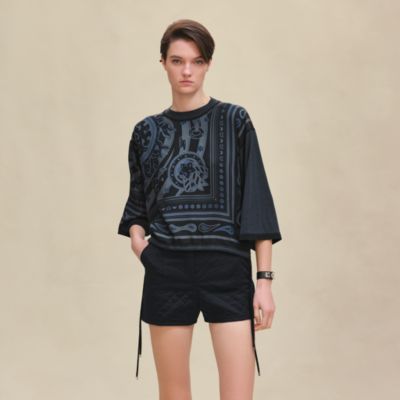 HERMES 2025aw 半袖 ニットトップス ⭐︎ HERMES 2025aw 半袖 ニット