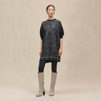 エルメス新品25秋冬新作フリュイドバイアススカート,パルフロワ