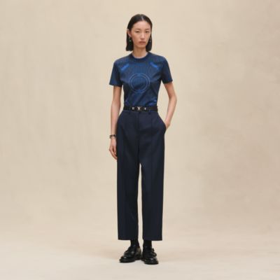 【美品】HERMES　エルメス　ウール×ヤック×レザーミックスニットブルゾン 美品】HERMES エルメス ウール×ヤック×レザーミックスニットブルゾン