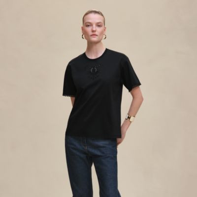 HERMES　サマーシャツ Tシャツ H刺繍 | Hermès - エルメス-公式サイト