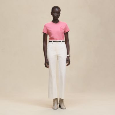 クラシックシャツ 《パルフロワ・リミックス》プリント - ブルー