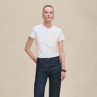 エルメス　きれいめTシャツ Tシャツ 《パルフロワ・リミックス》プリント | Hermès