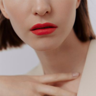 エルメス 口紅 18番 レッド系 専用ケース付き レッド - 〈ルージュ