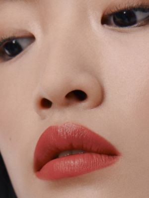 Batom acetinado, Rose Épicé, Exibir: Sendo usado, worn, visualizar 6 de 7