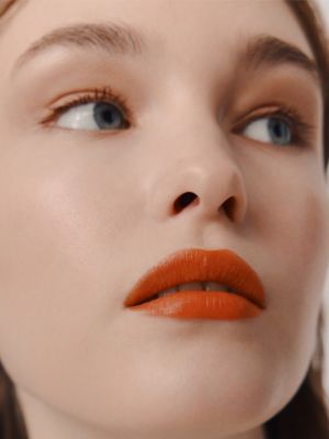 Satin lipstick, Orange Boîte, View: Worn, worn, view 5 of 7