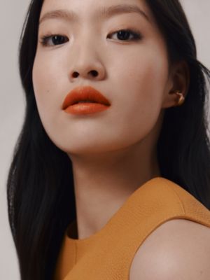Satin lipstick, Orange Boîte, View: Worn, worn, view 6 of 7