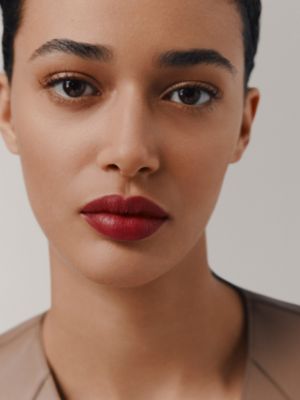 Satin lipstick, Rouge H, View: Worn, worn, view 5 of 7