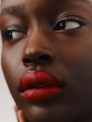 Nachfüllstift matter Lippenstift, Rouge Bleu, Ansicht: Getragene Ansicht, worn, Ansicht 3 von 5