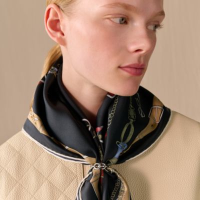 レディス, スカーフ、ショール＆マフラー, スカーフ＆シルク  