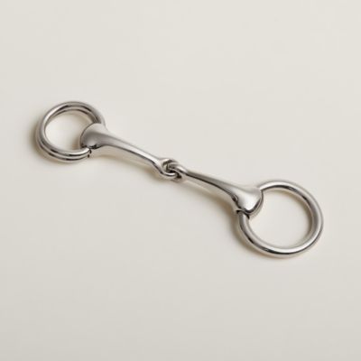 Hermès NEW HERMES REGATE SCARF RING SILVER ANCHOR CHAIN BOX SCARF RING  Silvery Metal ref.455506 - Joli Closet