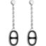 Iliade earrings, noir