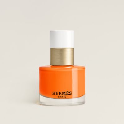 Hermes Les Mains Nail Enamel In 39 Orange Poppy