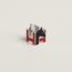 H Cheval scarf ring, rouge/noir