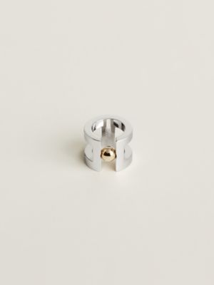 Mini H Perle Twilly ring