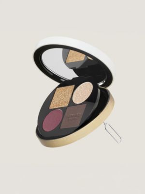 Eye shadow quartet refill, Ombres Mordorées, View: Worn, worn, view 8 of 8