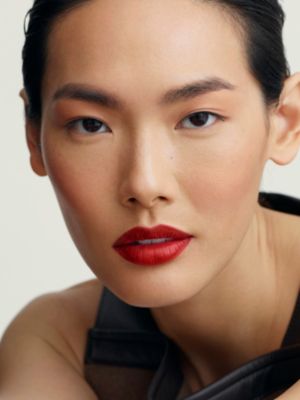 Matter Lippenstift in limitierter Edition, Rouge Cinabre, Ansicht: Getragene Ansicht, worn, Ansicht 6 von 9