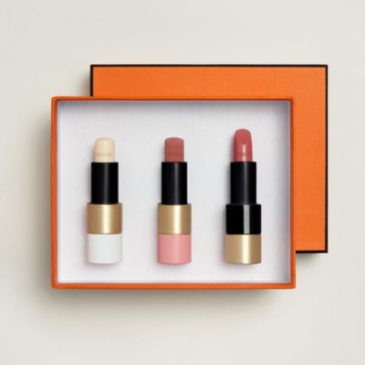 Hermès Lipsticks Haul & Review: Rouge Hermès Satin Lipstick & Rose Hermès  Rosy Lip Enhancer - Roxanne Says