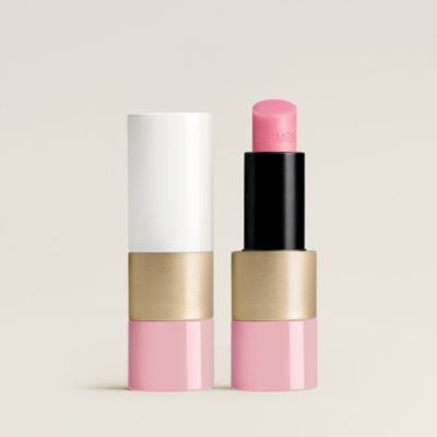 NEW HERMES SUMMER 2023  Shimmer Blush Rose Ambre & Satin Lip Enhancer Rose  Confetti 