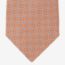Symphonie tie, orange/gris clair