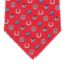 Job Interview tie, rouge/gris/bleu foncé