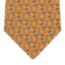Bille en Tete tie, orange/ciel/bleu vif