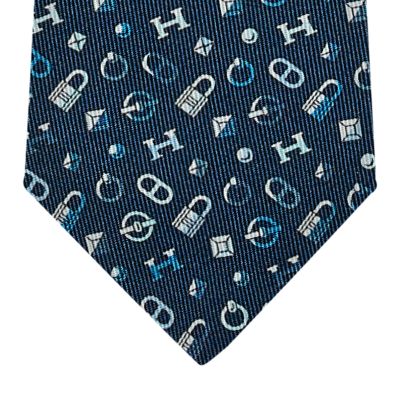hermes tie and pocket square